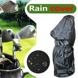 Maxbell Waterproof Golf Bag Rain Cover Storage Bag Raincoat Protection Cover Black - Aladdin Shoppers