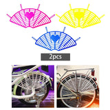 Maxbell 2Pcs Bike Rear Seat Protection Net High Performance Adult Children red - Aladdin Shoppers