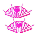 Maxbell 2Pcs Bike Rear Seat Protection Net High Performance Adult Children red - Aladdin Shoppers