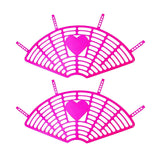 Maxbell 2Pcs Bike Rear Seat Protection Net High Performance Adult Children red - Aladdin Shoppers