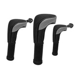 Maxbell 3Pcs Mesh Golf covers with Number Tag for Fairway Woods Driver Case Grey - Aladdin Shoppers