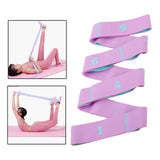 Maxbell Flexible Resistance Band Improve Flexibility Gym Exercise Strap Stretch - Aladdin Shoppers