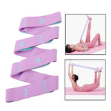 Maxbell Flexible Resistance Band Improve Flexibility Gym Exercise Strap Stretch - Aladdin Shoppers