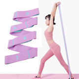 Maxbell Flexible Resistance Band Improve Flexibility Gym Exercise Strap Stretch - Aladdin Shoppers