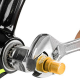 Maxbell Bike Crank Extractor Puller Durable Repair Tool for Bicycle Repairing Biking Gold - Aladdin Shoppers