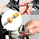 Maxbell Bike Crank Extractor Puller Durable Repair Tool for Bicycle Repairing Biking Gold - Aladdin Shoppers