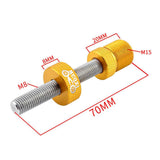 Maxbell Bike Crank Extractor Puller Durable Repair Tool for Bicycle Repairing Biking Gold - Aladdin Shoppers