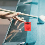 Maxbell Snooker Pool Cue Tip Repair Tool Burnisher Perforator for Maintenance Red - Aladdin Shoppers