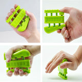 Maxbell Portable Hand Grip Finger Trainer Strengthener Finger Stretcher Exercise Green - Aladdin Shoppers