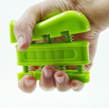Maxbell Portable Hand Grip Finger Trainer Strengthener Finger Stretcher Exercise Green - Aladdin Shoppers