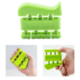 Maxbell Portable Hand Grip Finger Trainer Strengthener Finger Stretcher Exercise Green - Aladdin Shoppers