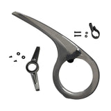 Maxbell Portable Bike Chain Guard Cover Crank Durable for Outdoor Riding Accessories Grey,Tail Fix - Aladdin Shoppers