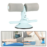 Maxbell Portable Sit up Bar with Suction Cup Gym Abdominal Exercise for Travel Home Light Blue - Aladdin Shoppers