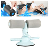 Maxbell Portable Sit up Bar with Suction Cup Gym Abdominal Exercise for Travel Home Light Blue - Aladdin Shoppers