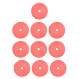 Maxbell 10Pcs Flat Cones Non Slip Training Spot Markers for Boxing Baseball Soccer Red - Aladdin Shoppers