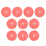 Maxbell 10Pcs Flat Cones Non Slip Training Spot Markers for Boxing Baseball Soccer Red - Aladdin Shoppers