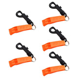 Maxbell 5Pcs Emergency Whistle Outdoor Safety Whistle Football Basketball Camping - Aladdin Shoppers