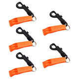 Maxbell 5Pcs Emergency Whistle Outdoor Safety Whistle Football Basketball Camping - Aladdin Shoppers