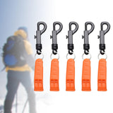 Maxbell 5Pcs Emergency Whistle Outdoor Safety Whistle Football Basketball Camping - Aladdin Shoppers