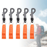 Maxbell 5Pcs Emergency Whistle Outdoor Safety Whistle Football Basketball Camping - Aladdin Shoppers