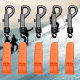 Maxbell 5Pcs Emergency Whistle Outdoor Safety Whistle Football Basketball Camping - Aladdin Shoppers