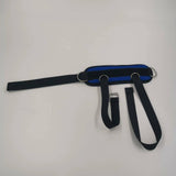Maxbell Portable Ankle Straps Leg Glute Workouts for Weight Lifting Bodybuilding Gym Blue 1pcs - Aladdin Shoppers