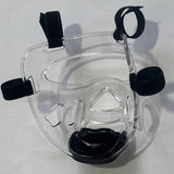 Maxbell 2x Clear Taekwondo Mask Head Cover Detachable Face Shield Head Gear