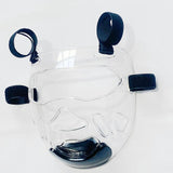 Maxbell 2x Clear Taekwondo Mask Head Cover Detachable Face Shield Head Gear