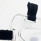 Maxbell 2x Clear Taekwondo Mask Head Cover Detachable Face Shield Head Gear