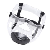Maxbell 2x Clear Taekwondo Mask Head Cover Detachable Face Shield Head Gear
