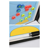 Maxbell Portable Basketball Coaches Board Coaches Magnetic Clipboard Teaching Hockey - Aladdin Shoppers