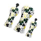 Maxbell Golf Club Head Cover Golf Wood Covers Club Protection PU Leather with Tags Set White - Aladdin Shoppers