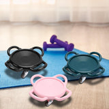 Maxbell Fitness Roller Sliding Discs Training for Home Gym Fitness Men and Women black - Aladdin Shoppers