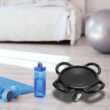 Maxbell Fitness Roller Sliding Discs Training for Home Gym Fitness Men and Women black - Aladdin Shoppers