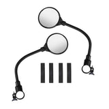 Maxbell Bicycle Mirror Convex Safety Mirror Handlebar Mount for Mountain Road Bike - Aladdin Shoppers