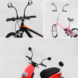 Maxbell Bicycle Mirror Convex Safety Mirror Handlebar Mount for Mountain Road Bike - Aladdin Shoppers