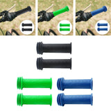 Maxbell 2Pcs Mountain Bike Handlebar Grips Anti Slip BMX Children Mountain Bike Black - Aladdin Shoppers