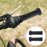 Maxbell 2Pcs Mountain Bike Handlebar Grips Anti Slip BMX Children Mountain Bike Black - Aladdin Shoppers