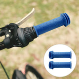 Maxbell 2Pcs Mountain Bike Handlebar Grips Anti Slip BMX Children Mountain Bike Blue - Aladdin Shoppers