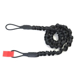 Maxbell Kayak Paddle Leash Safety Rod Leash with Adjustable Self Adhesive Sticker Black - Aladdin Shoppers