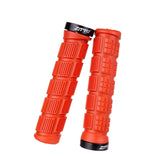 Maxbell 2Pcs Bike Handlebar Grips Mountain Bike sleeve Anti Slip Red - Aladdin Shoppers