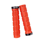 Maxbell 2Pcs Bike Handlebar Grips Mountain Bike sleeve Anti Slip Red - Aladdin Shoppers