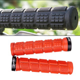 Maxbell 2Pcs Bike Handlebar Grips Mountain Bike sleeve Anti Slip Red - Aladdin Shoppers