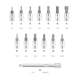 Maxbell 15x Road Bike Wrench Set Allen Key Adjustable Cycling Accessories - Aladdin Shoppers