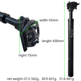 Maxbell Bike Seatpost Alluminum Alloy Seat Post Road Bike 30.9mmx400mm - Aladdin Shoppers