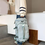 Maxbell Sports Duffel Travel Bag Shoulder bag On Totes Handbag for Gym Men Green