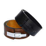 Maxbell PU Leather Weight Lifting Belt for Men Wide for Training Deadlift 130cm Black - Aladdin Shoppers