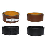 Maxbell PU Leather Weight Lifting Belt for Men Wide for Training Deadlift 130cm Black - Aladdin Shoppers