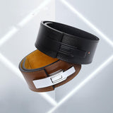 Maxbell PU Leather Weight Lifting Belt for Men Wide for Training Deadlift 130cm Black - Aladdin Shoppers