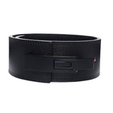 Maxbell PU Leather Weight Lifting Belt for Men Wide for Training Deadlift 130cm Black - Aladdin Shoppers
